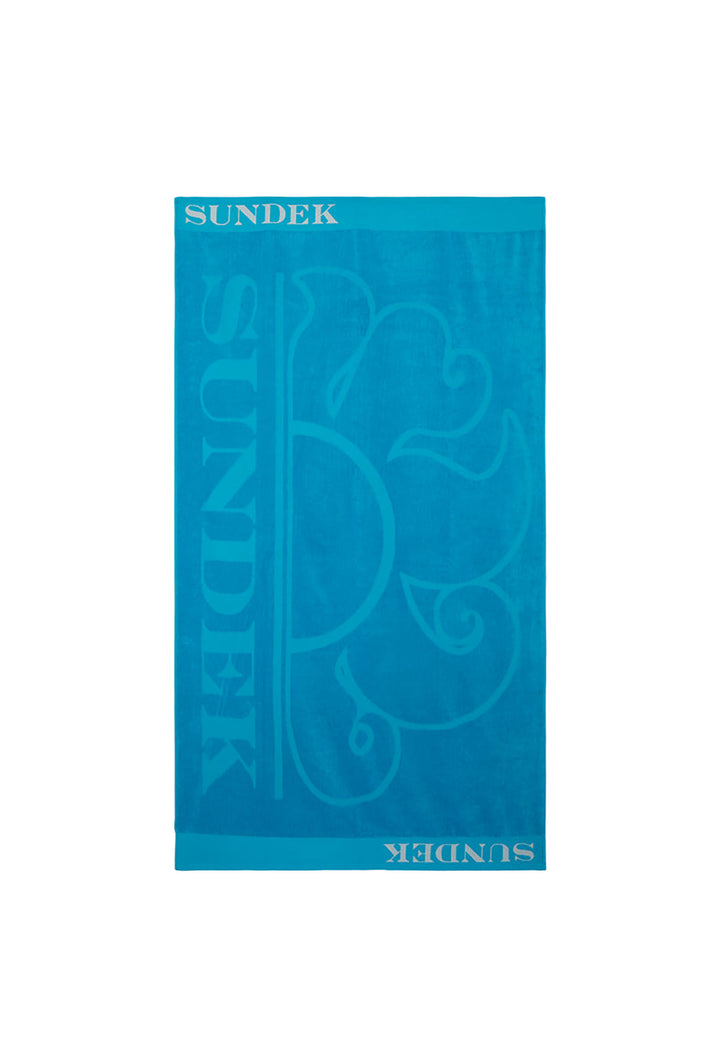 SUNDEK Unisex beach towel - Cornflower