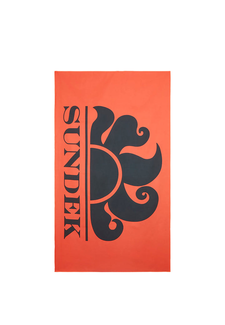 SUNDEK Unisex beach towel - Fluo orange