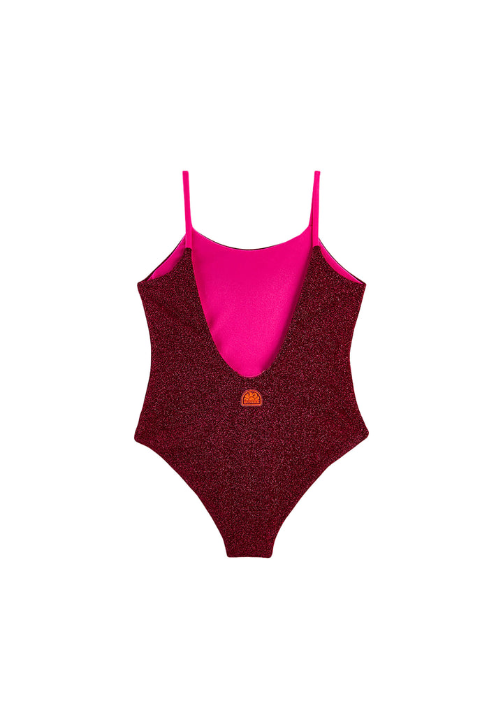 One-piece SUNDEK for GIRLS - Shocking Pink