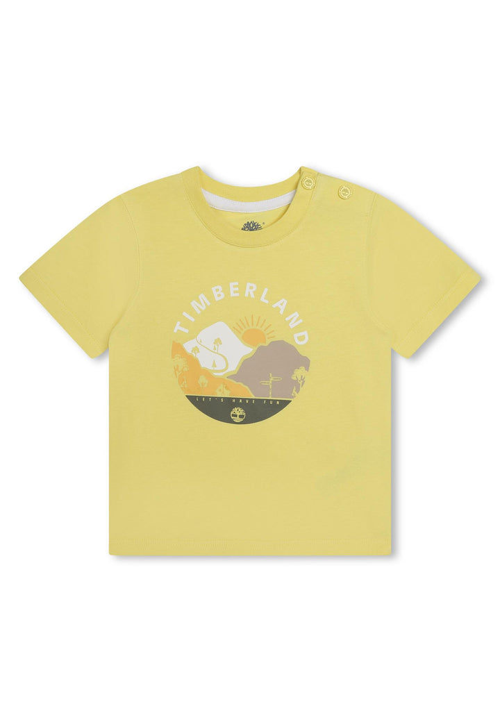 TIMBERLAND T-shirt for KIDS - Yellow