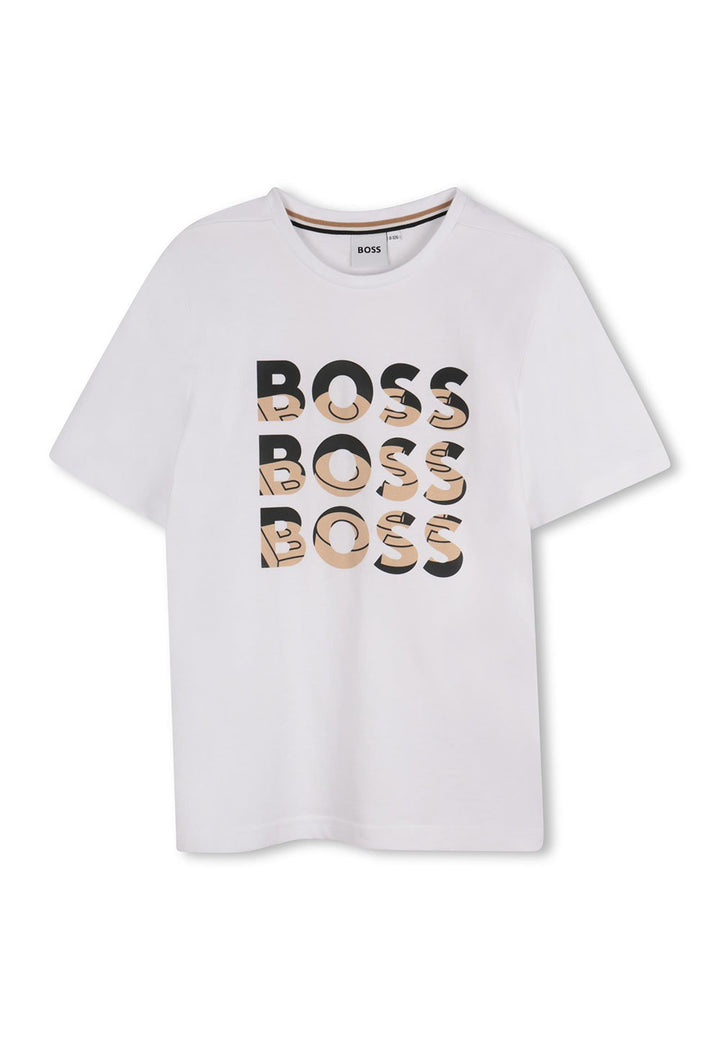 BOSS T-shirt BOSS da BAMBINO - Bianco