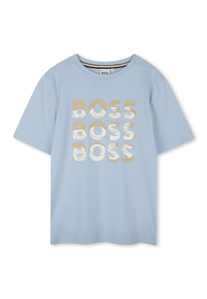 BOSS T-shirt BOSS da BAMBINO - Blu