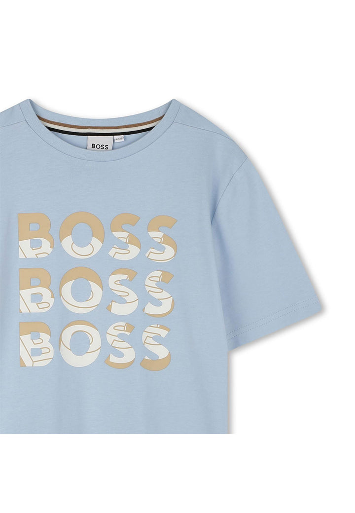 BOSS T-shirt BOSS da BAMBINO - Blu