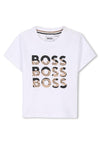 BOSS T-shirt BOSS da BAMBINO - Bianco