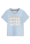 BOSS T-shirt BOSS da BAMBINO - Blu