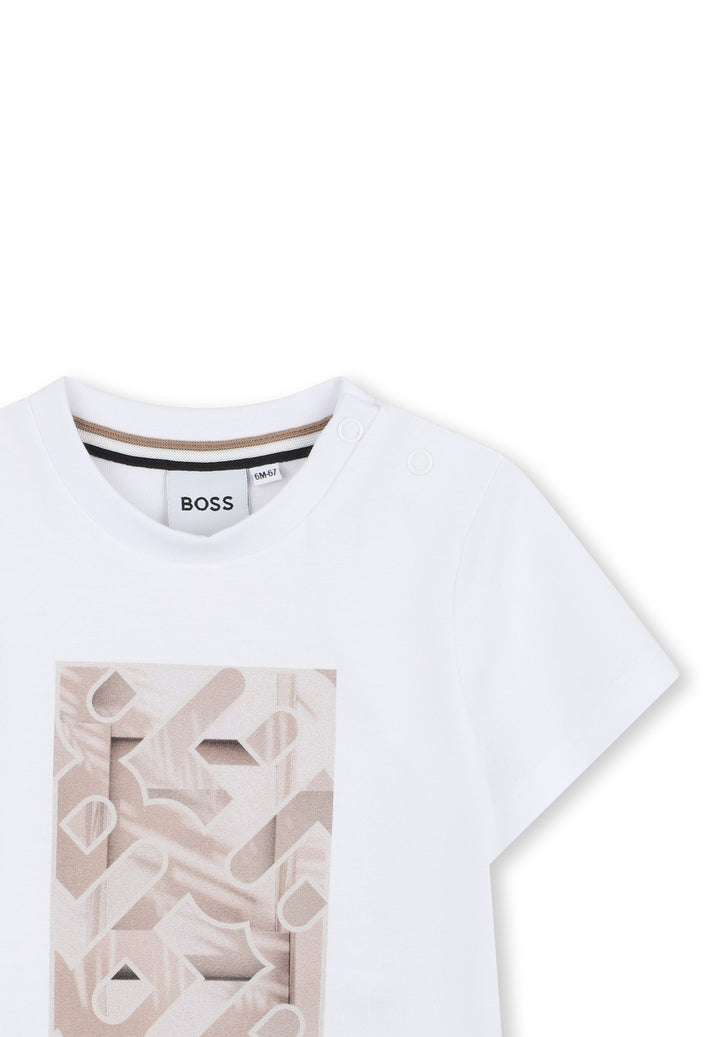 BOSS T-shirt BOSS da BAMBINO - Bianco