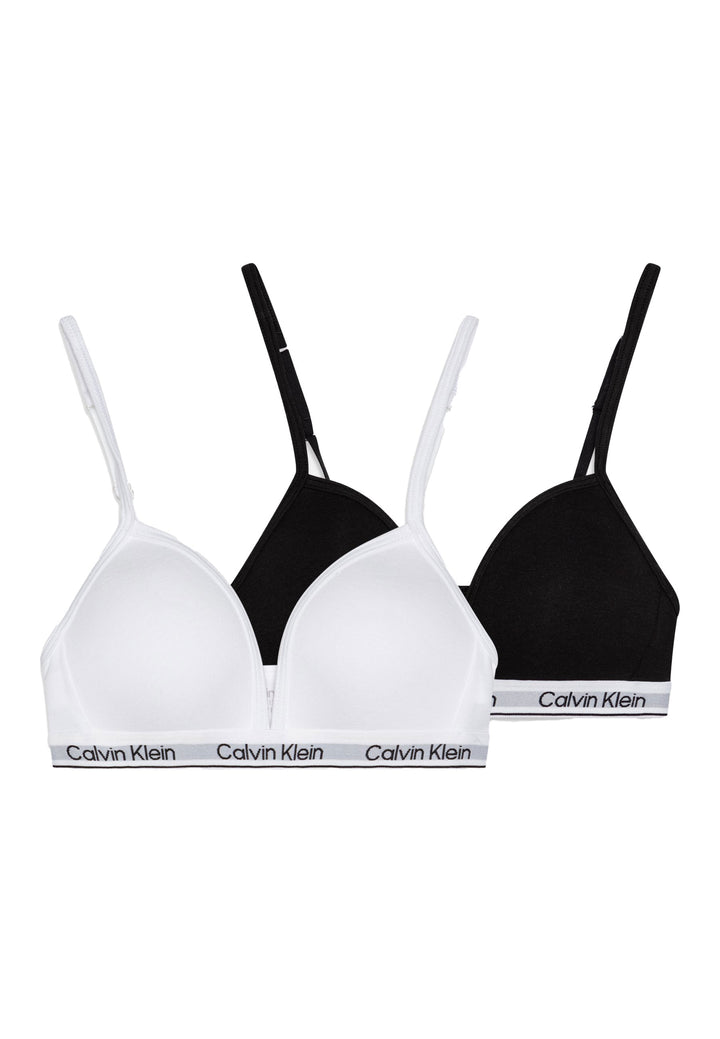 CALVIN KLEIN JEANS Bralette CALVIN KLEIN JEANS da BAMBINA - Pvhblack/Pvhclassicwhite