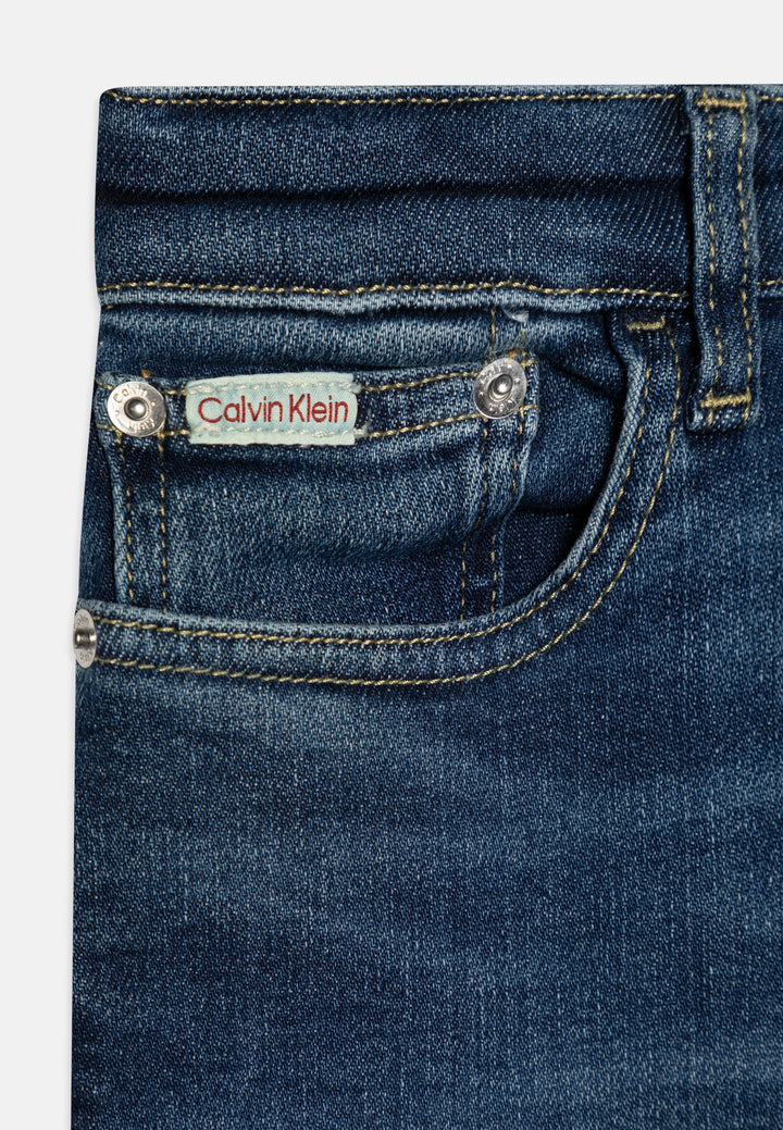 CALVIN KLEIN JEANS Jeans CALVIN KLEIN JEANS da BAMBINO - Dark Blue Visual