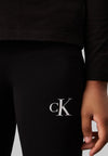 CALVIN KLEIN JEANS Leggings CALVIN KLEIN JEANS da BAMBINA - Ck Black