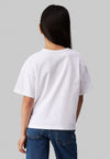 T-shirt CALVIN KLEIN JEANS da BAMBINA - Bright White