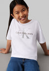 CALVIN KLEIN JEANS T-shirt CALVIN KLEIN JEANS da BAMBINA - Bright White