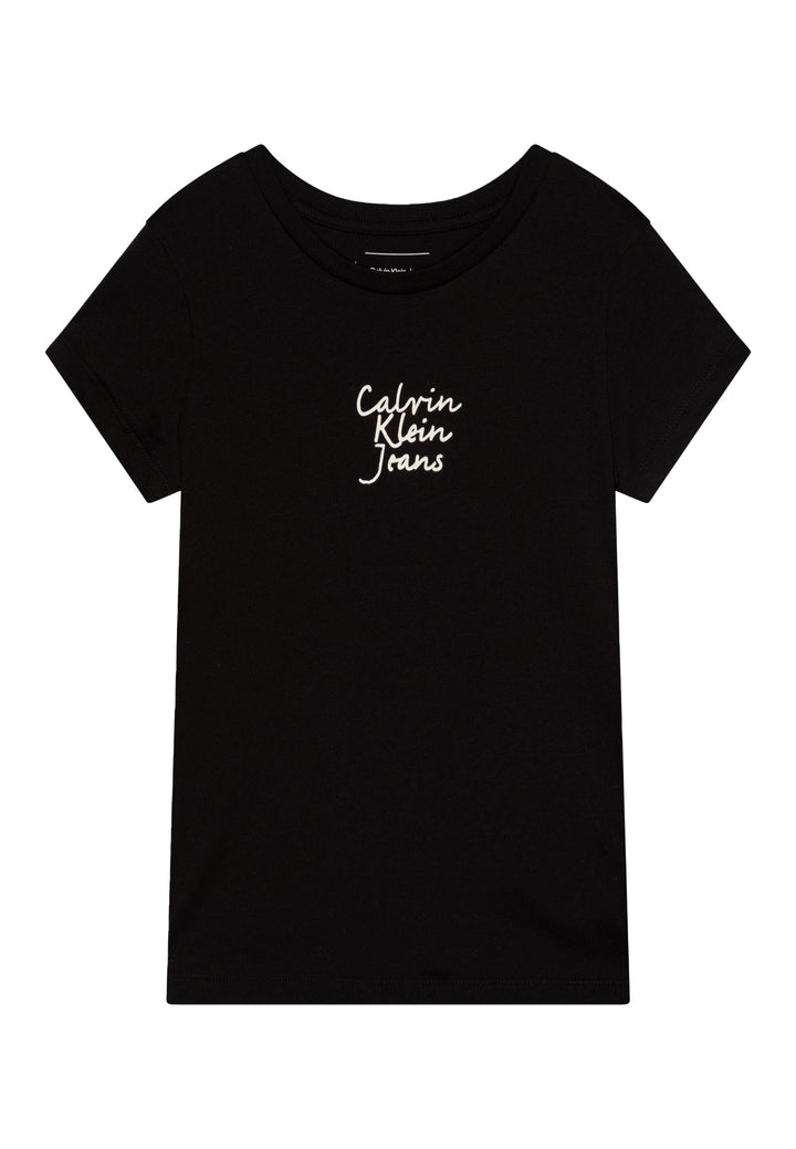 T-shirt CALVIN KLEIN JEANS da BAMBINA - Ck Black