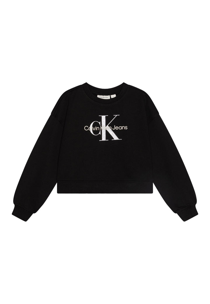 CALVIN KLEIN JEANS Felpa CALVIN KLEIN JEANS da BAMBINA - Ck Black