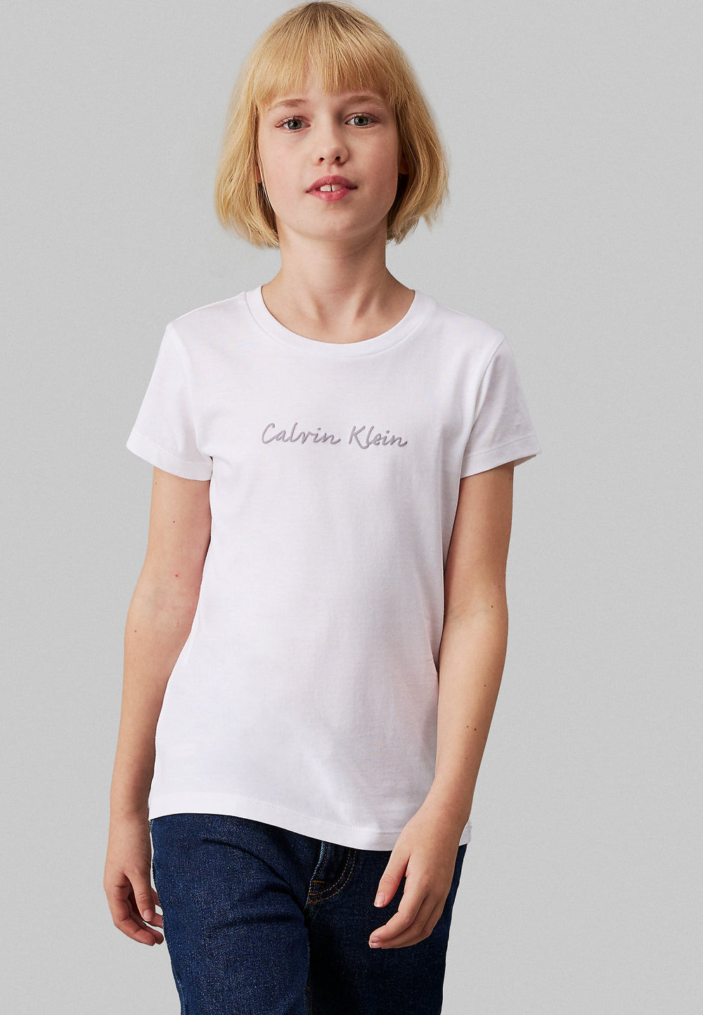 CALVIN KLEIN JEANS T-shirt CALVIN KLEIN JEANS da BAMBINA - Bright White