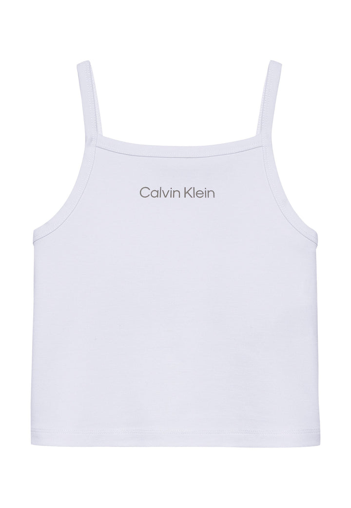 CALVIN KLEIN JEANS Top CALVIN KLEIN JEANS da BAMBINA - Bright White