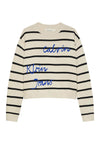 CALVIN KLEIN JEANS Maglia CALVIN KLEIN JEANS da BAMBINA - Turtledove / Ck Black Stripe L