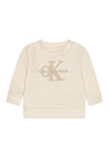 Felpa CALVIN KLEIN JEANS da BAMBINI - Turtledove