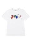 JORDAN T-shirt JORDAN da BAMBINO - WHITE