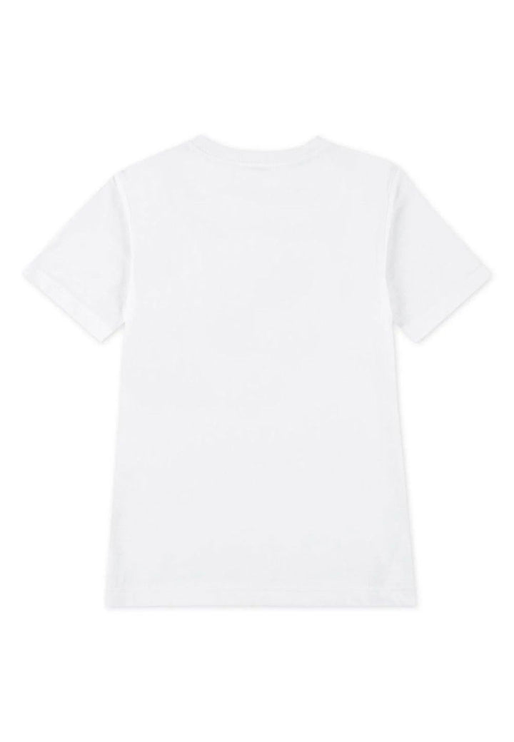 JORDAN T-shirt JORDAN da BAMBINO - WHITE