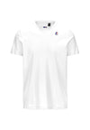 K-WAY T-shirt K-WAY da BAMBINO - WHITE