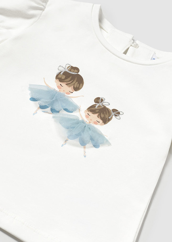 T-shirt MAYORAL da BAMBINA - crd-cielo