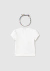 MAYORAL T-shirt MAYORAL da BAMBINA - Bianco