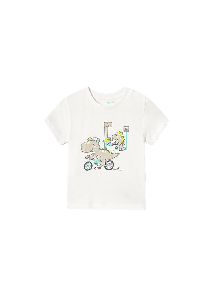 MAYORAL T-shirt MAYORAL da BAMBINO - Panna