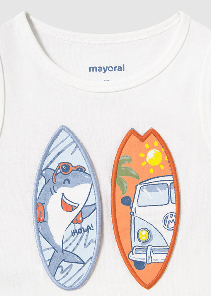 MAYORAL T-shirt MAYORAL da BAMBINO - Bianco