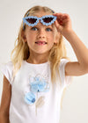 MAYORAL T-shirt MAYORAL da BAMBINA - crd-cielo