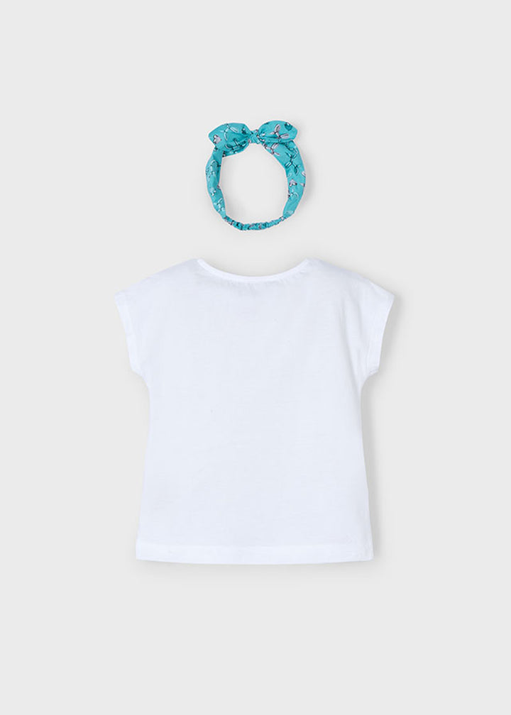 MAYORAL T-shirt MAYORAL da BAMBINA - Bco-anice