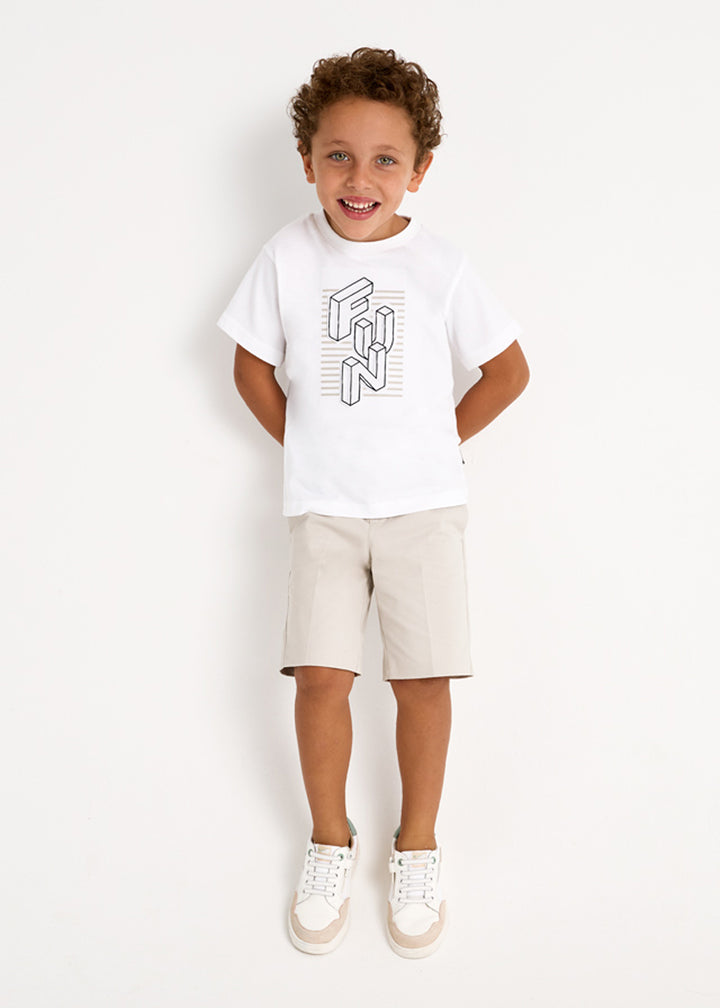 T-shirt MAYORAL da BAMBINO - Bianco