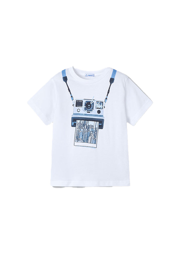 MAYORAL T-shirt MAYORAL da BAMBINO - Bianco-blu