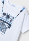 MAYORAL T-shirt MAYORAL da BAMBINO - Bianco-blu