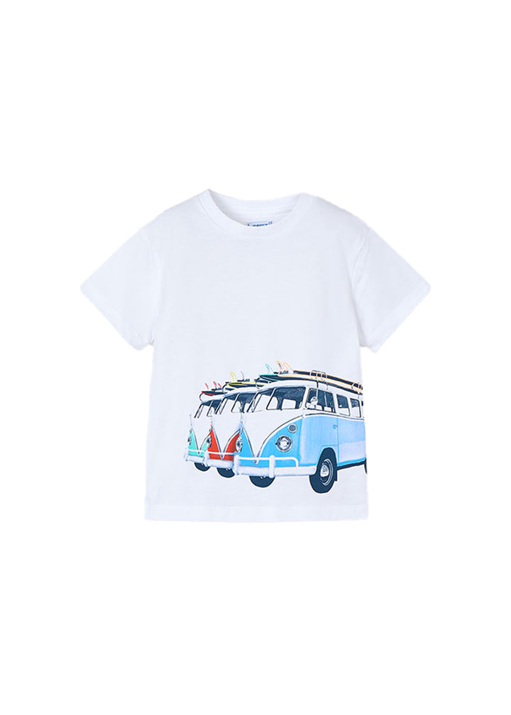 T-shirt MAYORAL da BAMBINO - Bianco