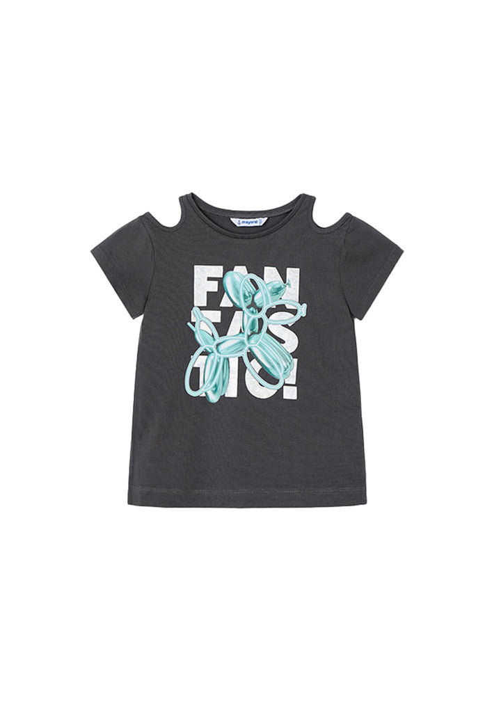 MAYORAL T-shirt MAYORAL da BAMBINA - Antracite