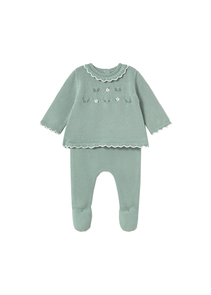 MAYORAL NEWBORN Completo MAYORAL NEWBORN da NEONATA - Menta