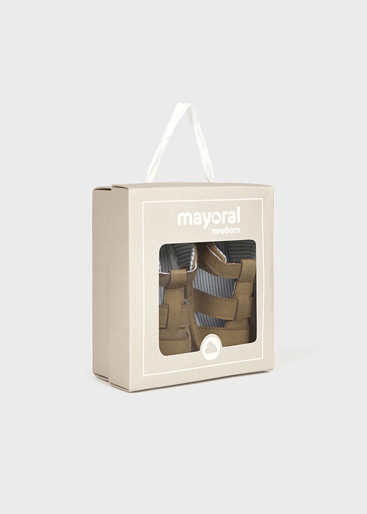 MAYORAL NEWBORN Scarpa culla MAYORAL NEWBORN da NEONATO - Camel