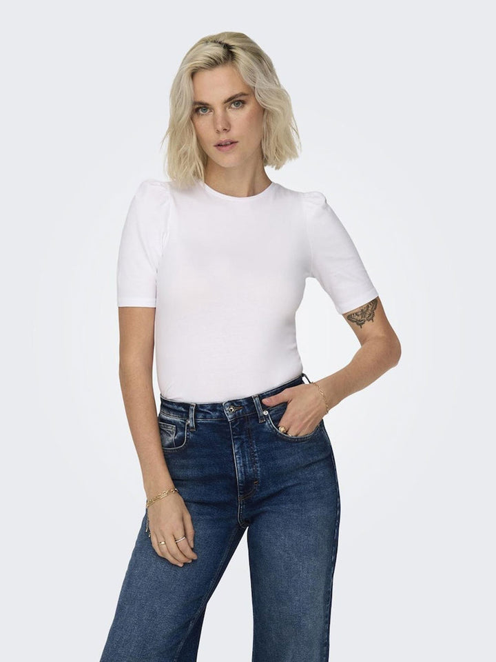 ONLY Top ONLY da DONNA - WHITE