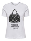 T-shirt ONLY da DONNA - Bright White