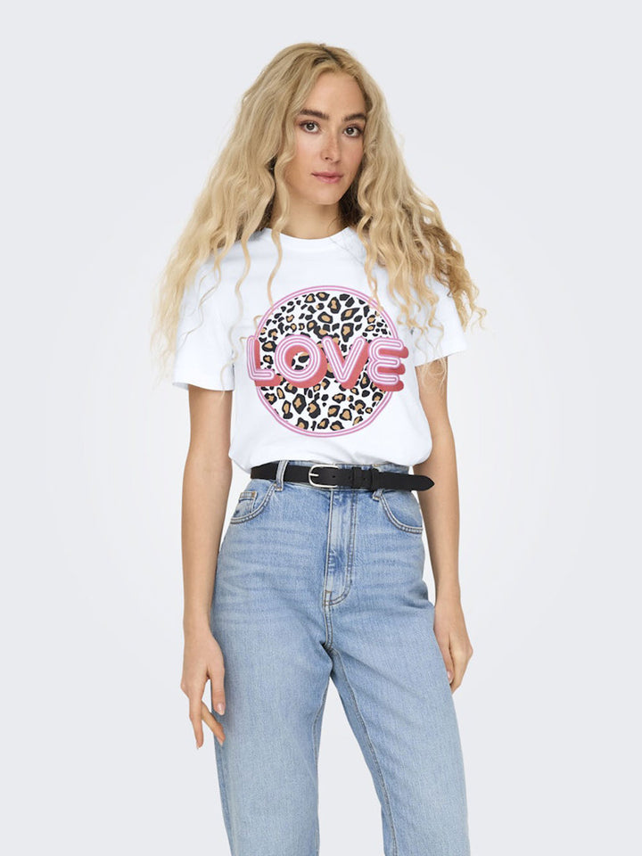 T-shirt ONLY da DONNA - Bright White