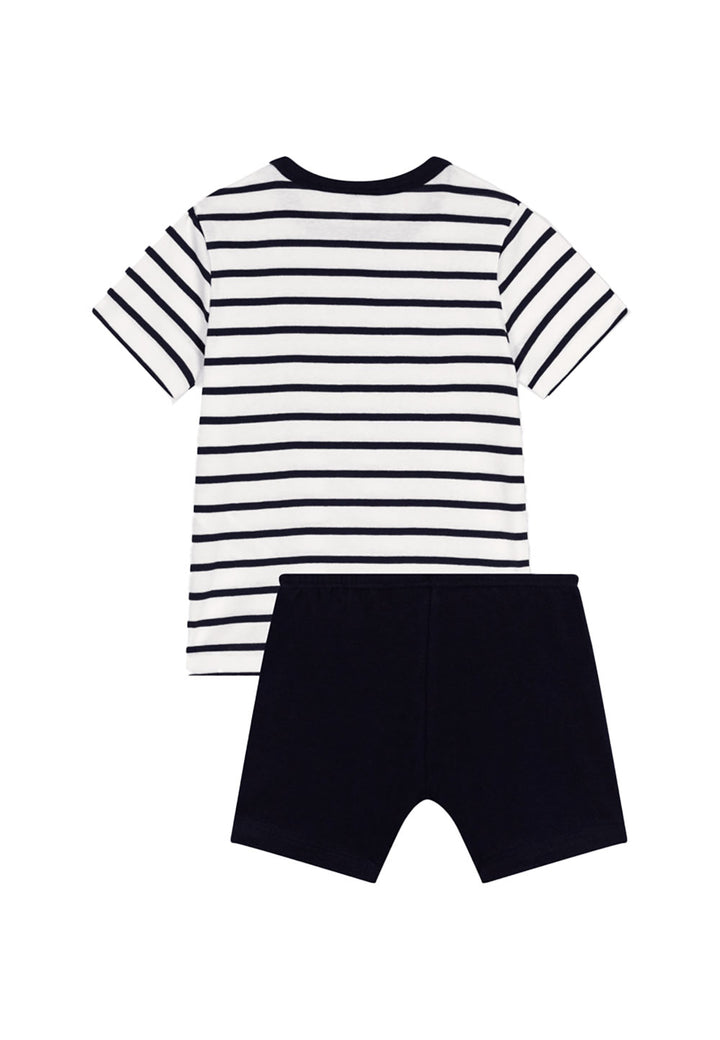 PETIT BATEAU Pigiama PETIT BATEAU da BAMBINO - MARSHMALLOW/SMOKING