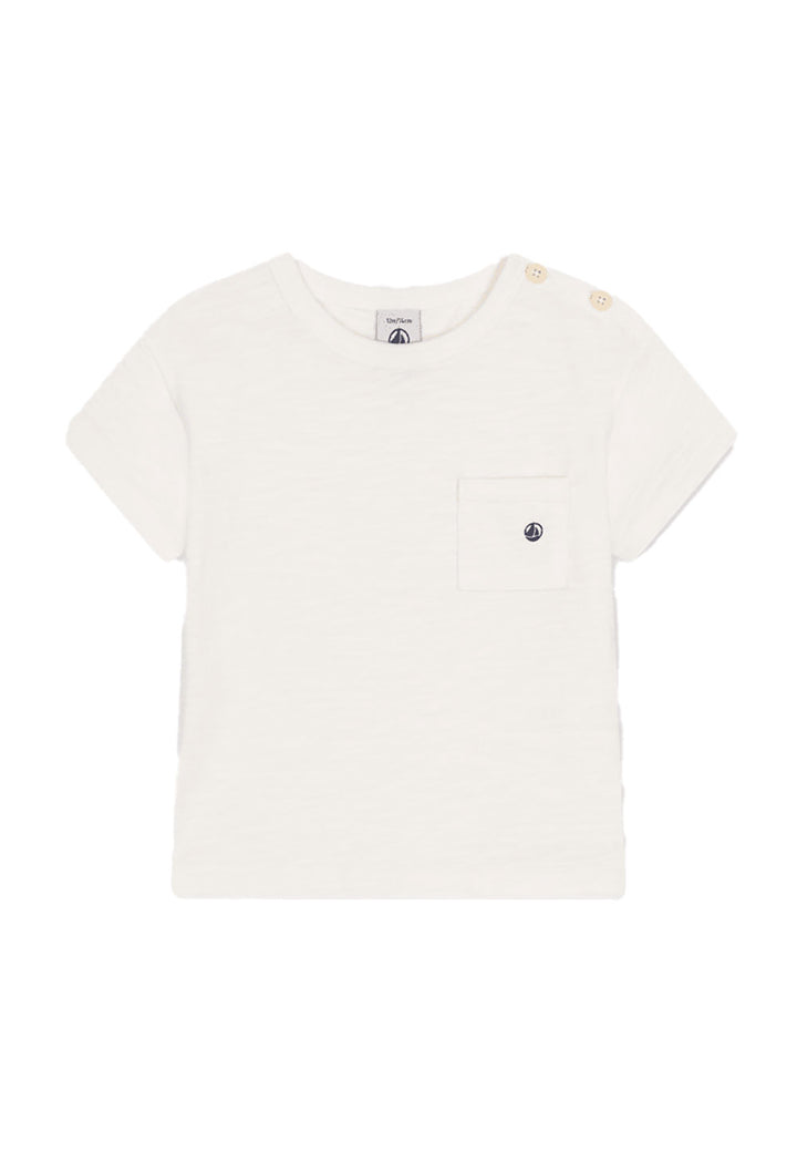 PETIT BATEAU T-shirt PETIT BATEAU da BAMBINO - Marshmallow