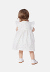 Abito PETIT BATEAU da BAMBINA - MARSHMALLOW/MULTICO