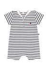 PETIT BATEAU Completo PETIT BATEAU da NEONATO - MARSHMALLOW/SMOKING