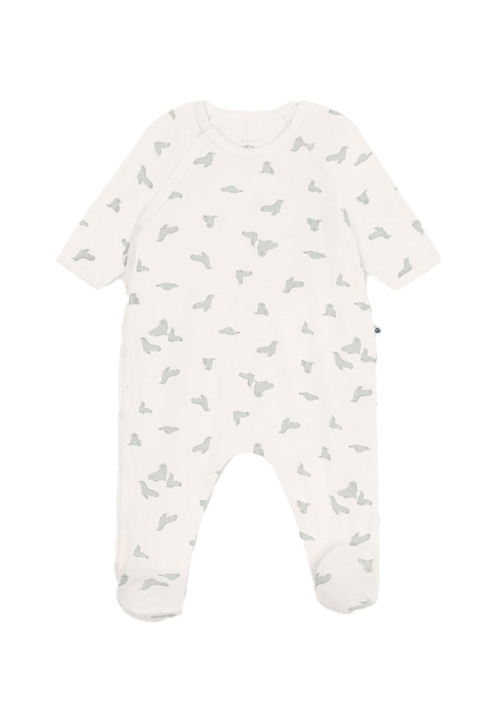 PETIT BATEAU Tutina PETIT BATEAU da NEONATI - MARSHMALLOW/MULTICO