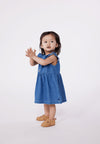 PETIT BATEAU Abito PETIT BATEAU da BAMBINA - DENIM CLAIR