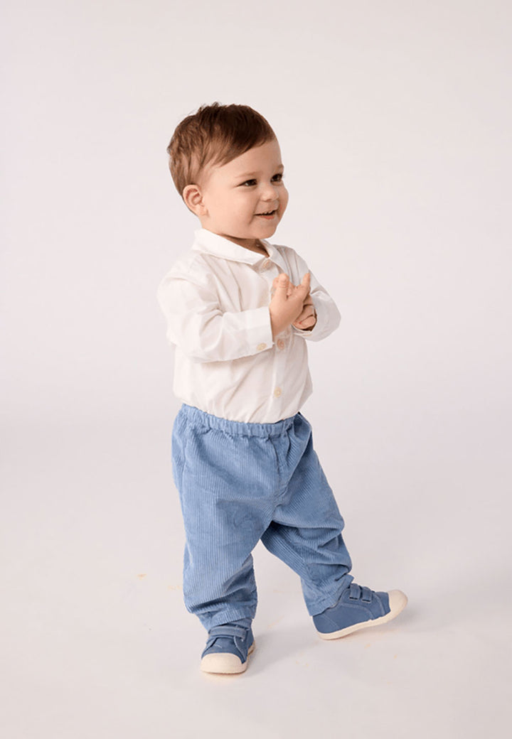 PETIT BATEAU Camicia PETIT BATEAU da BAMBINO - ECUME