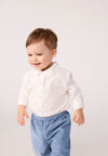 PETIT BATEAU Camicia PETIT BATEAU da BAMBINO - ECUME