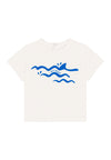 PETIT BATEAU T-shirt PETIT BATEAU da BAMBINO - MARSHMALLOW/PORCELANA