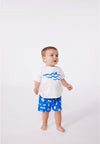 PETIT BATEAU T-shirt PETIT BATEAU da BAMBINO - MARSHMALLOW/PORCELANA